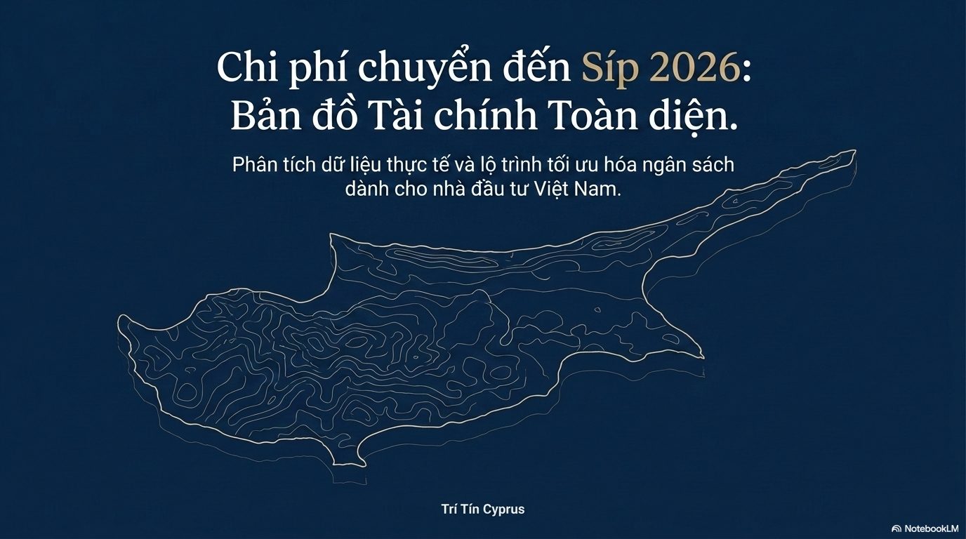 Chi phí chuyển đến Síp năm 2026: Người Việt cần chuẩn bị bao nhiêu tiền?