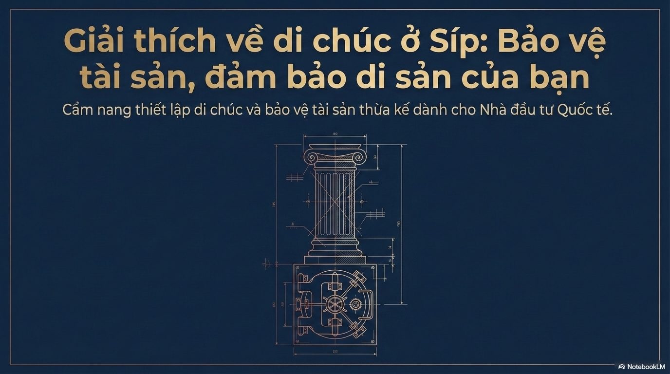 Luật di chúc ở Síp: Bảo vệ tài sản, đảm bảo di sản của bạn