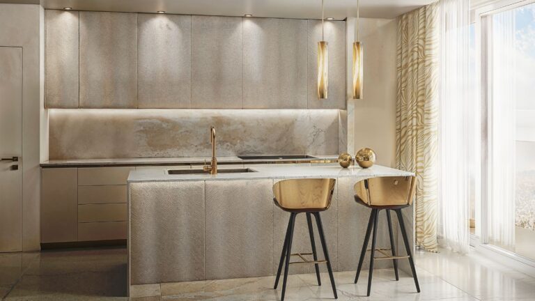 Căn hộ 2702 Cavalli Tower Limassol Blu Marine – 3 phòng ngủ