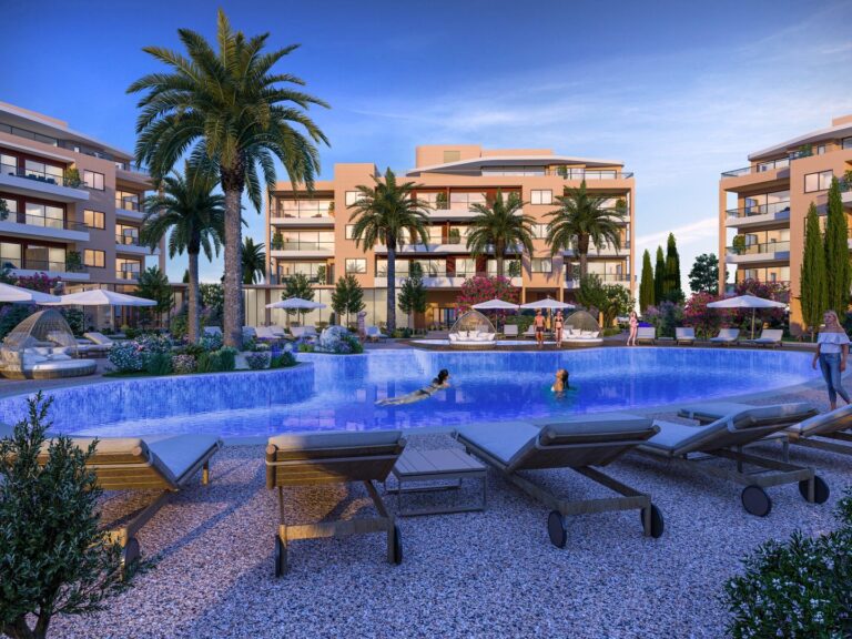 Penthouse 402 – 2 phòng ngủ, Block Hibiscus, Limassol Park
