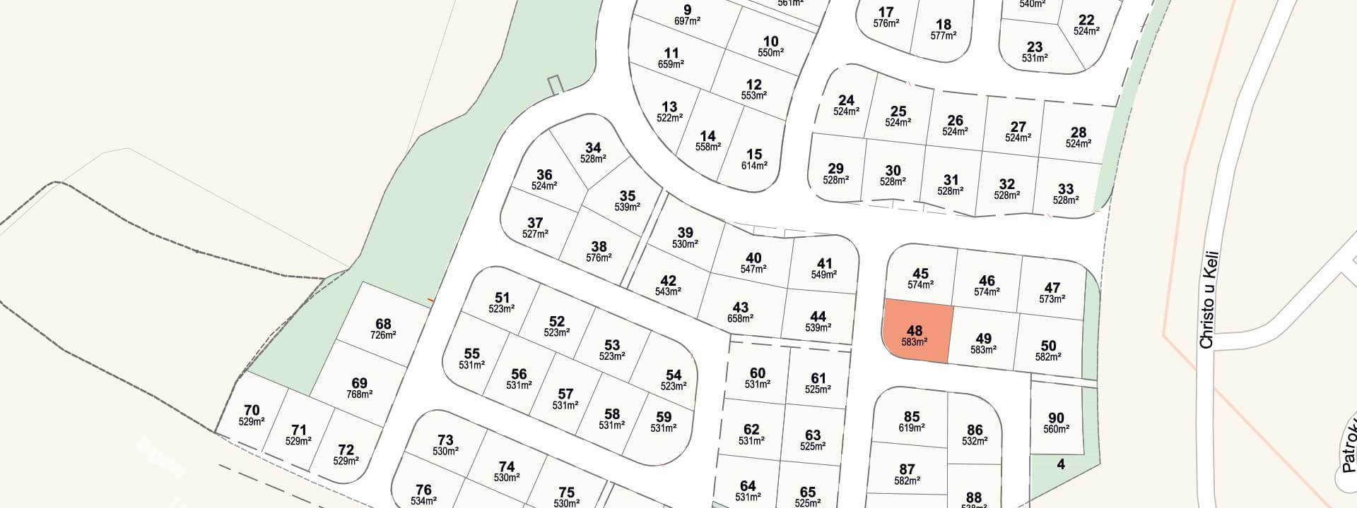 Engomi Plots – Lô đất số 48
